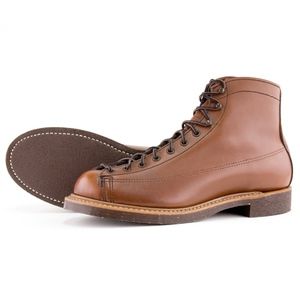 Red Wing Lineman 2996 Cigar Retan Leather Boots